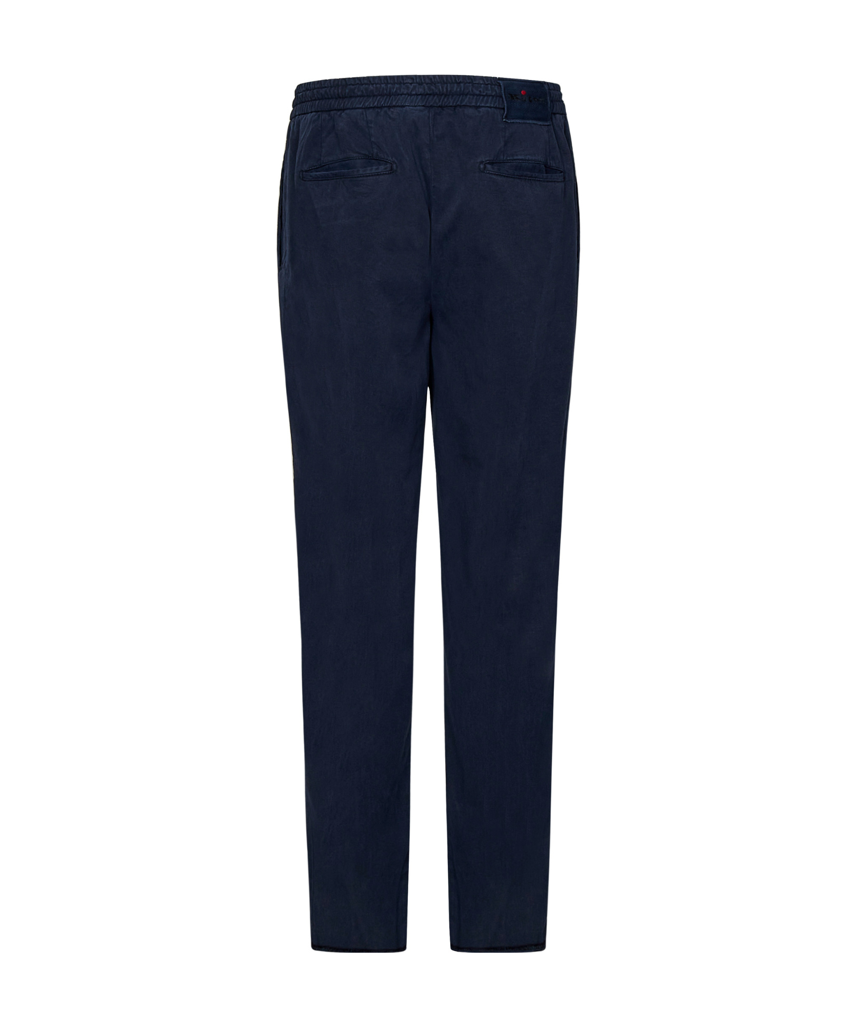 KITON KITON PLEATED DETAIL STRAIGHT LEG TROUSERS 
