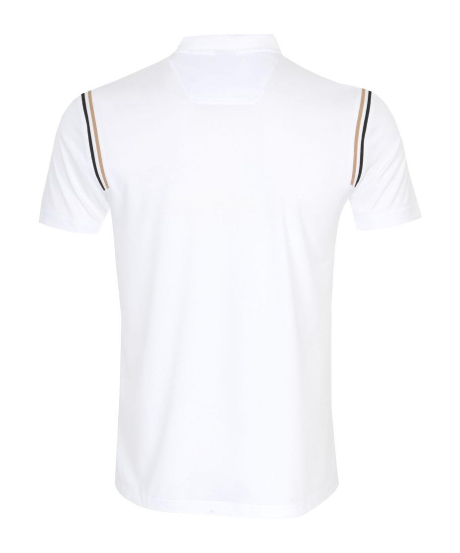 Hugo Boss Short-sleeved Polo Shirt In White
