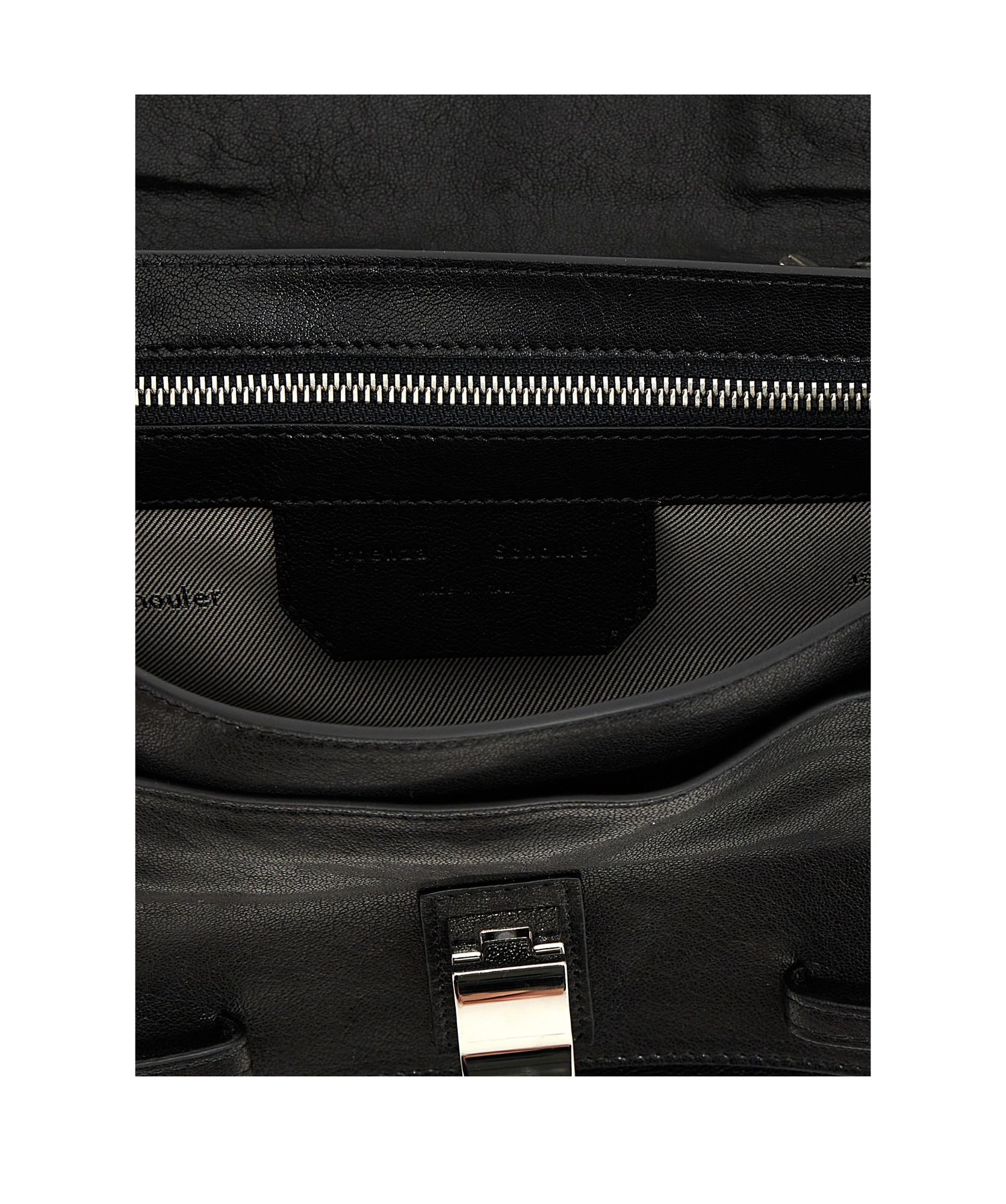 Shop Proenza Schouler Top Handle Shoulder Bag In Black