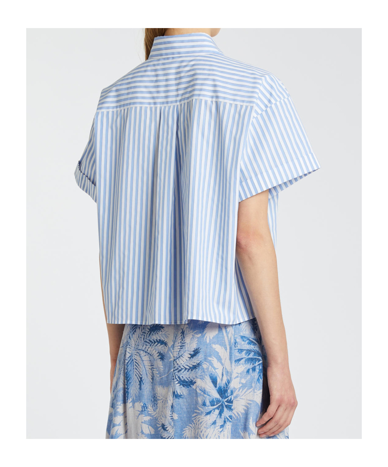 Shop Iblues Short-sleeved Shirt In Blue