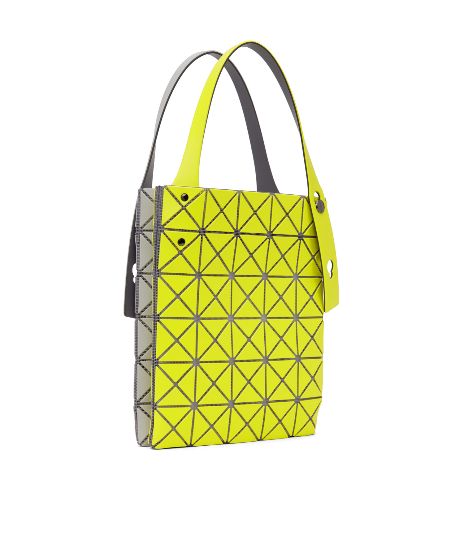 Bao Bao Issey Miyake Duo Geometric-panelled Tote Bag In Yellow