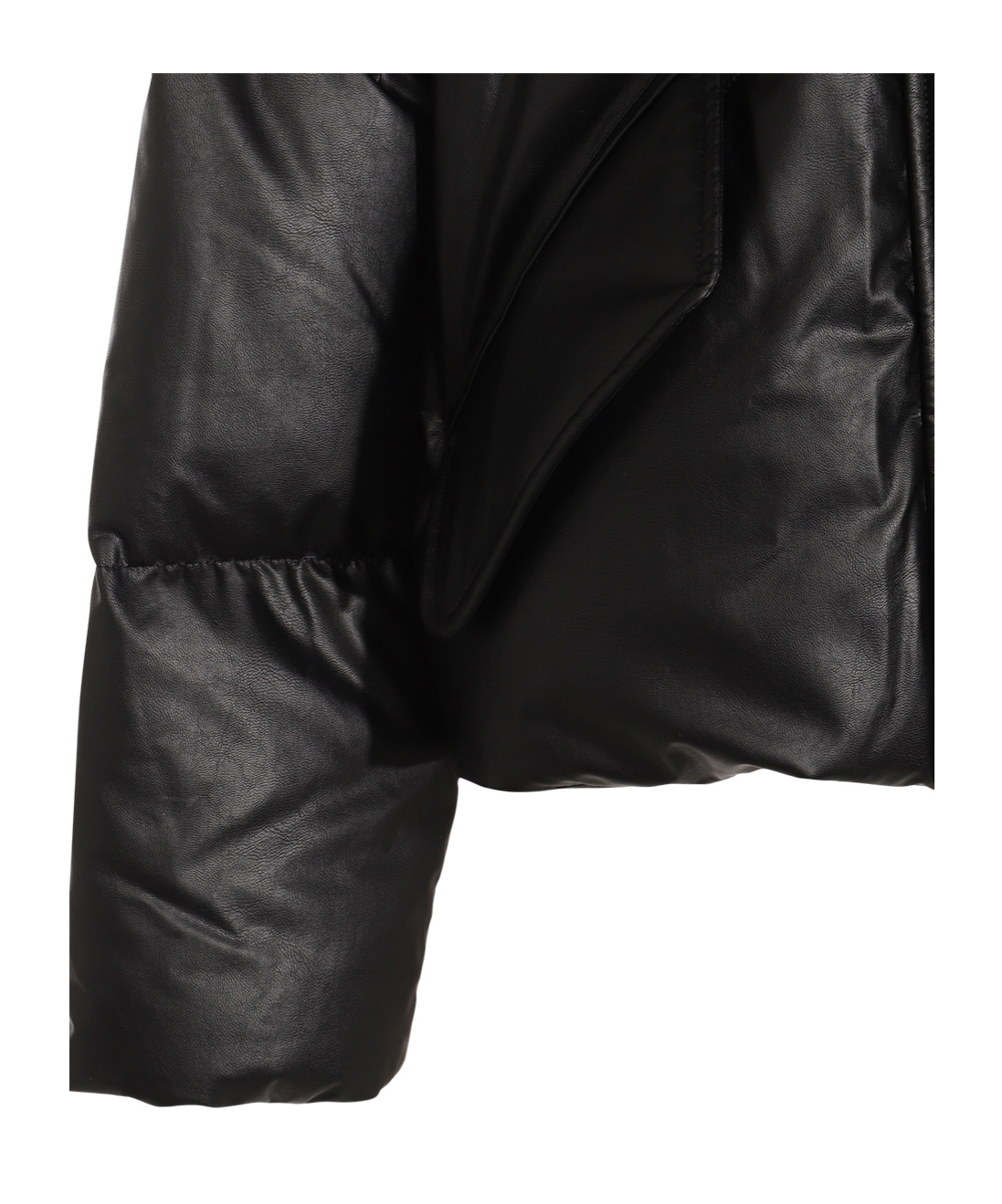 Mm6 Maison Margiela Pleather Puffer Jacket