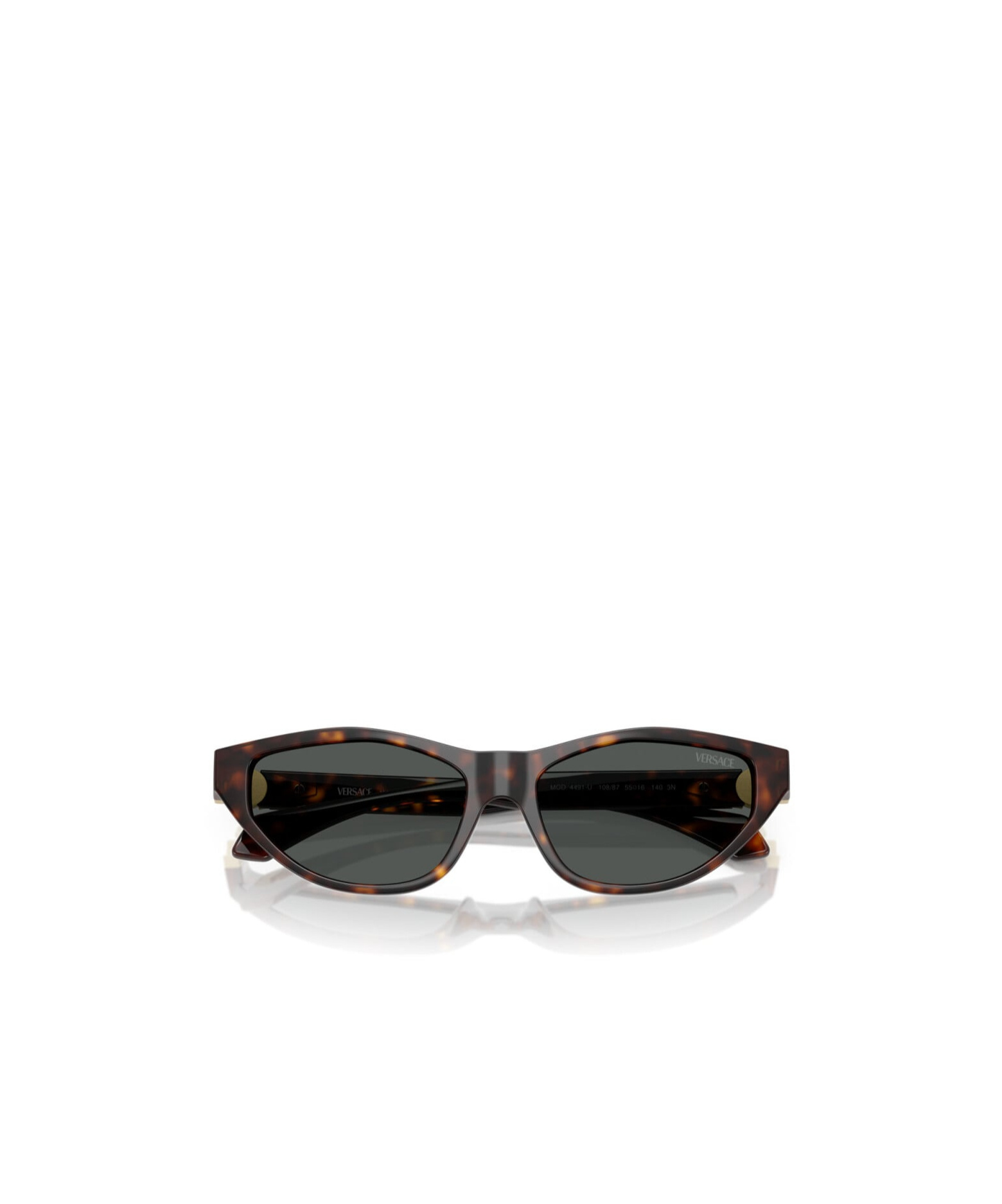 Versace Full Frame Sunglasses In Black