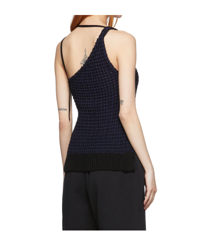 3.1 Phillip Lim Rib Knitted Vest In Black