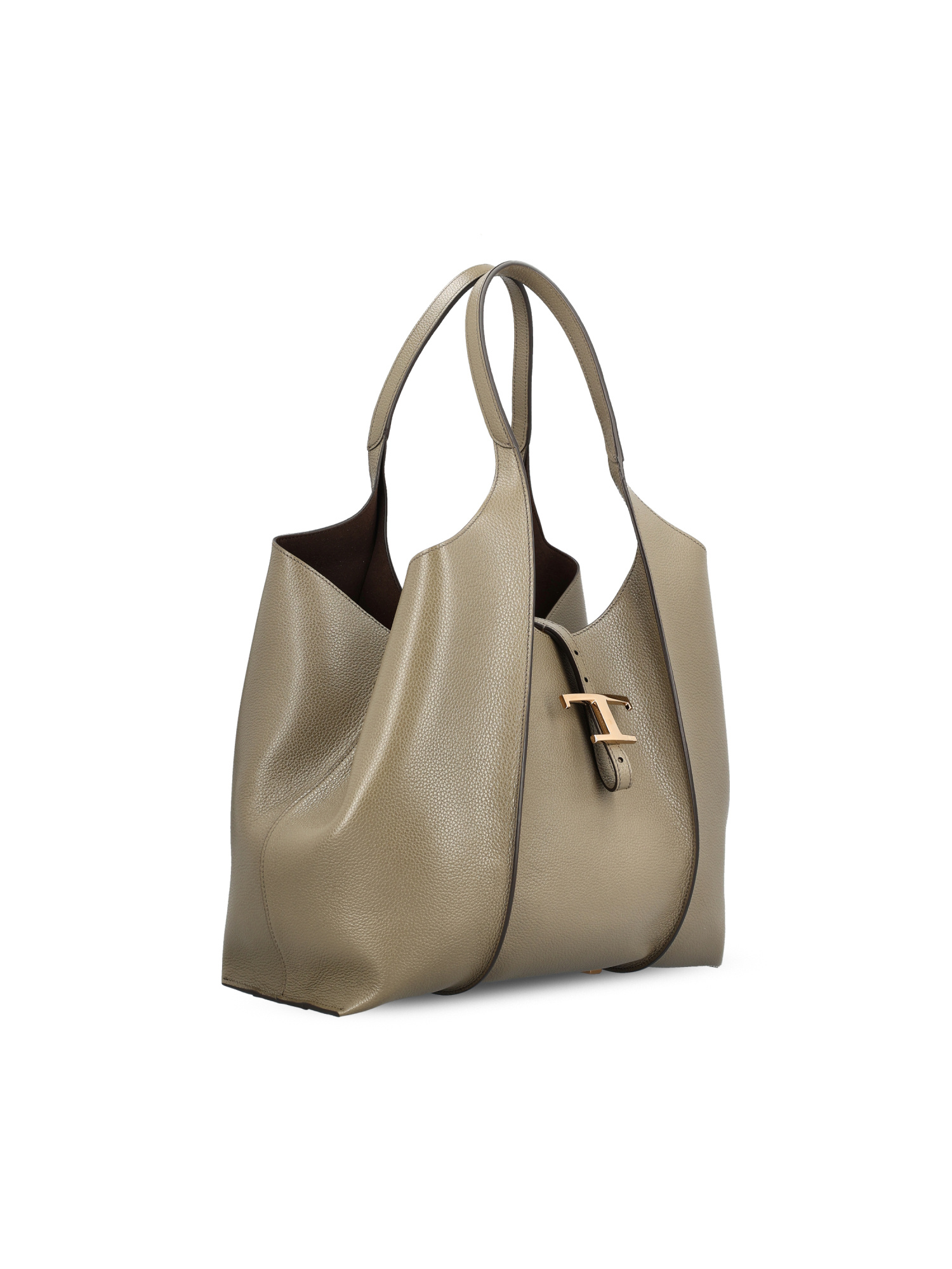 Tod's T Timeless Medium Tote In Brown