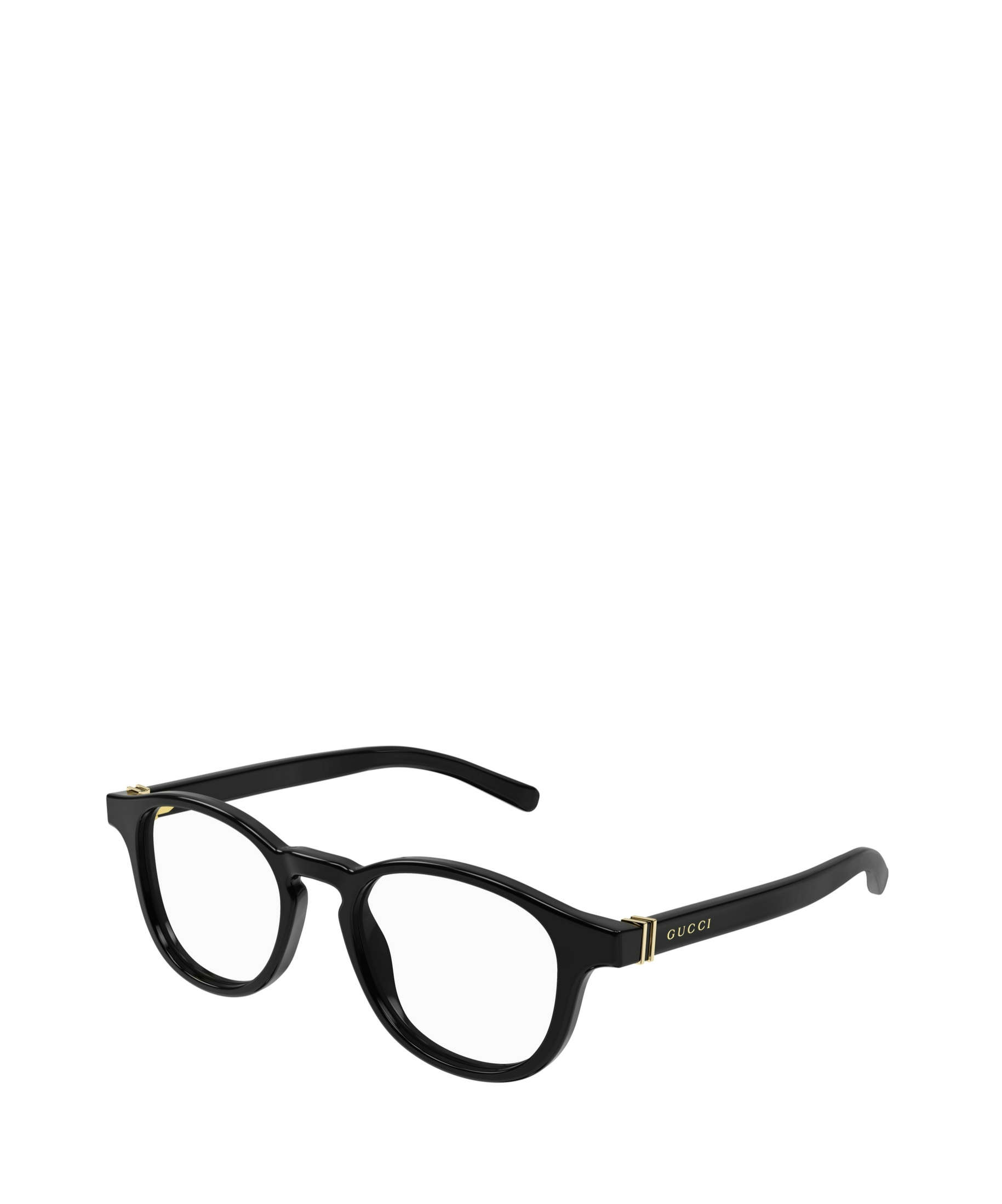 Gucci Round-frame Glasses In Black