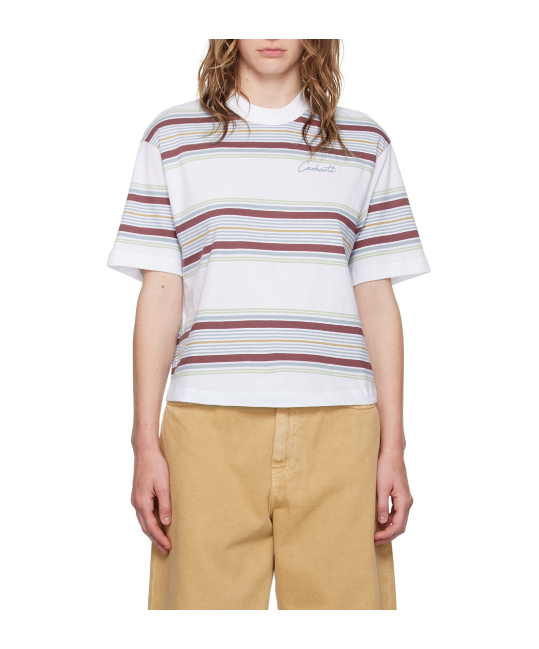 Carhartt Snyder Short-sleeved T-shirt In White
