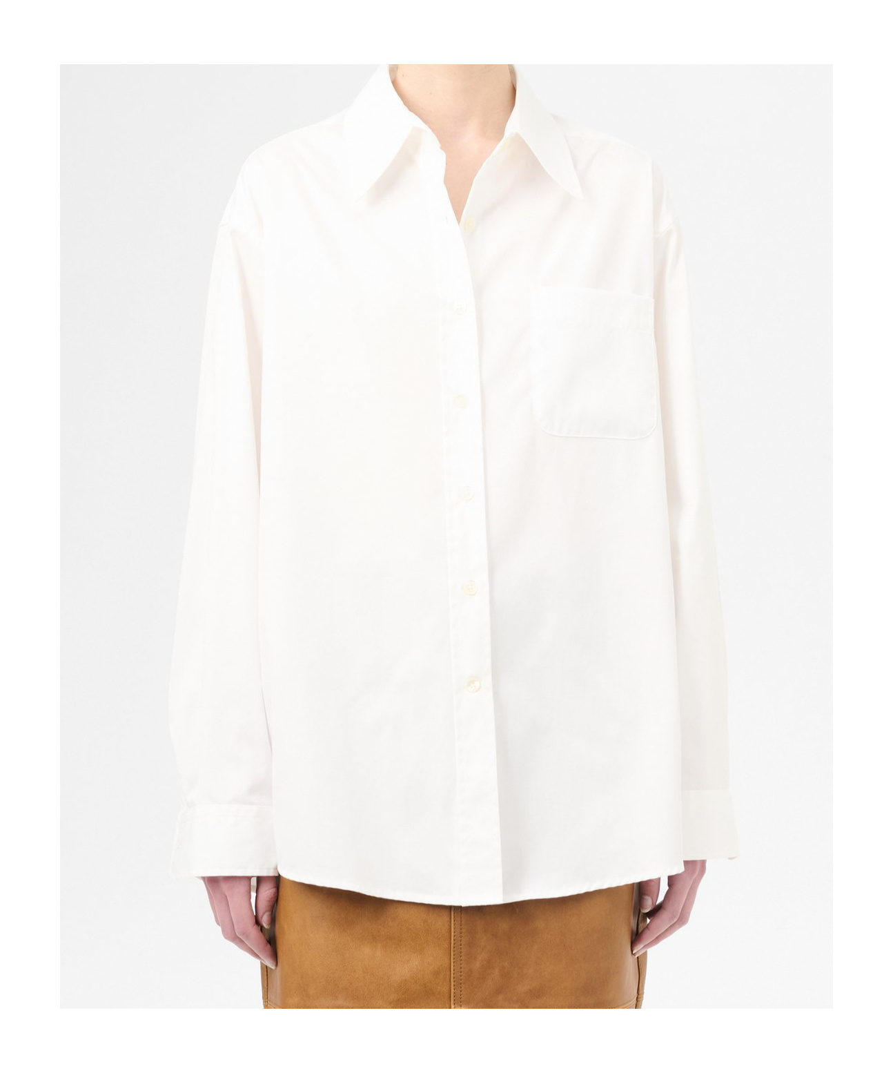 Our Legacy Long-sleeved Shirt In White