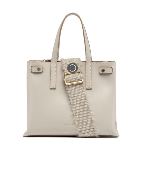 Gianni Chiarini Altea Shoulder Bag In Nude