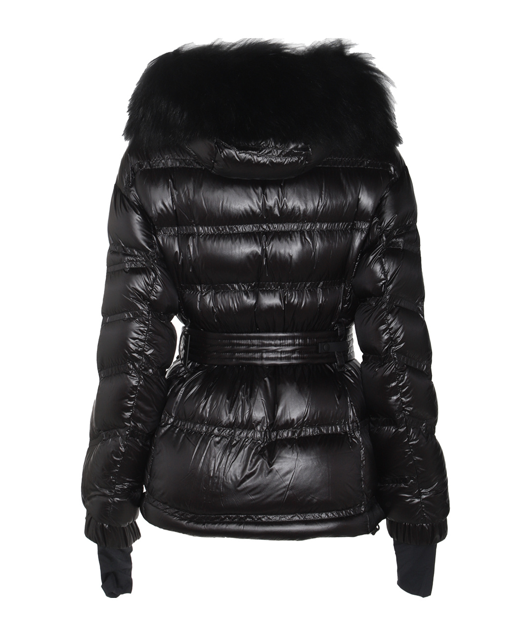 Moncler Bernins Quilted Nylon Down Jacket In Black