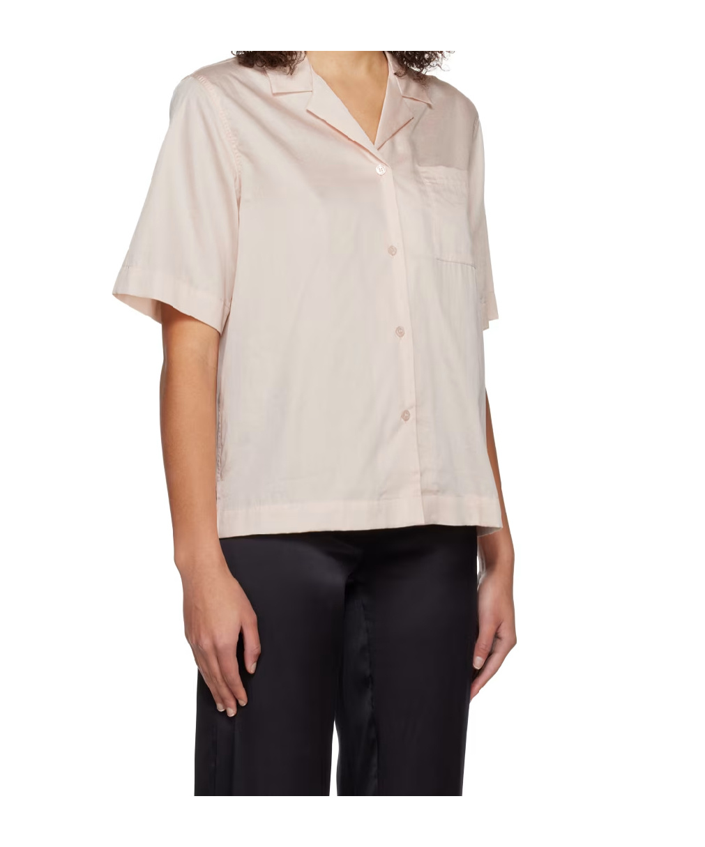 Filippa K Notched-collar Cotton Pyjama Shirt In Neutral