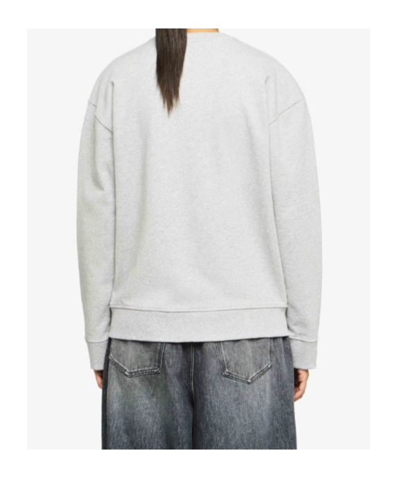 Jw Anderson Classic Logo Embroidery Sweatshirt In White