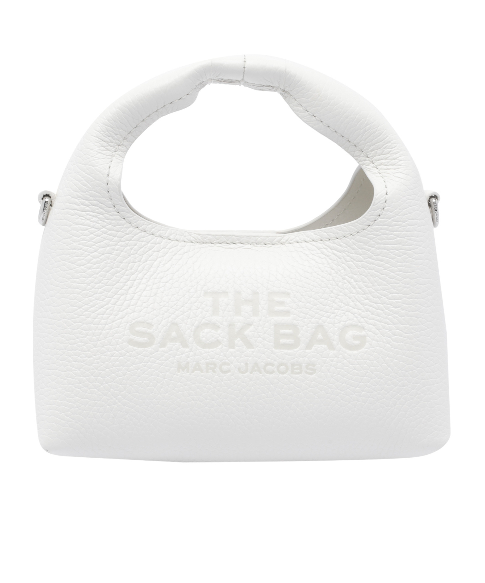 Marc Jacobs Top Handle Crossbody Bag In White