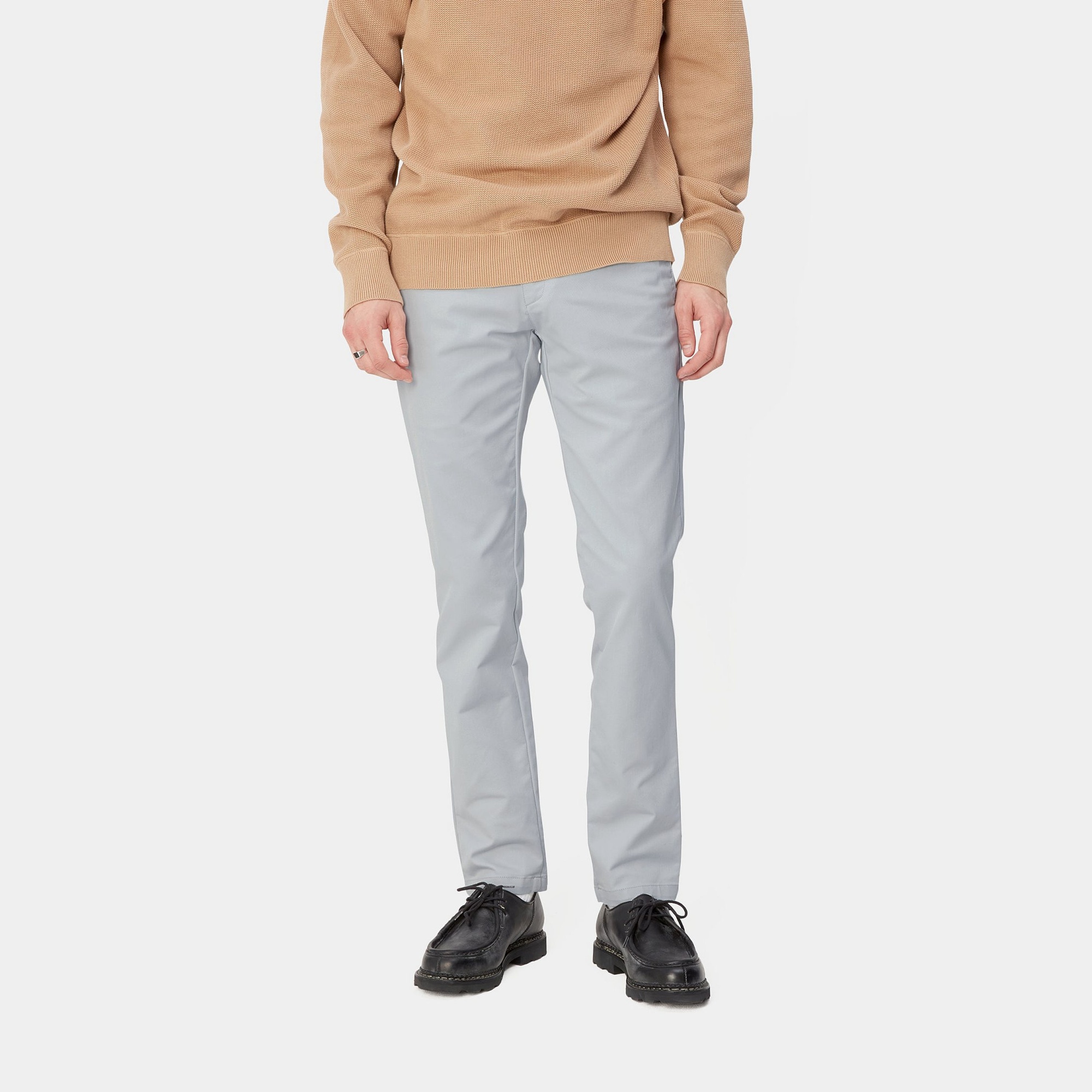 Carhartt Belt-loop Casual Pants In White