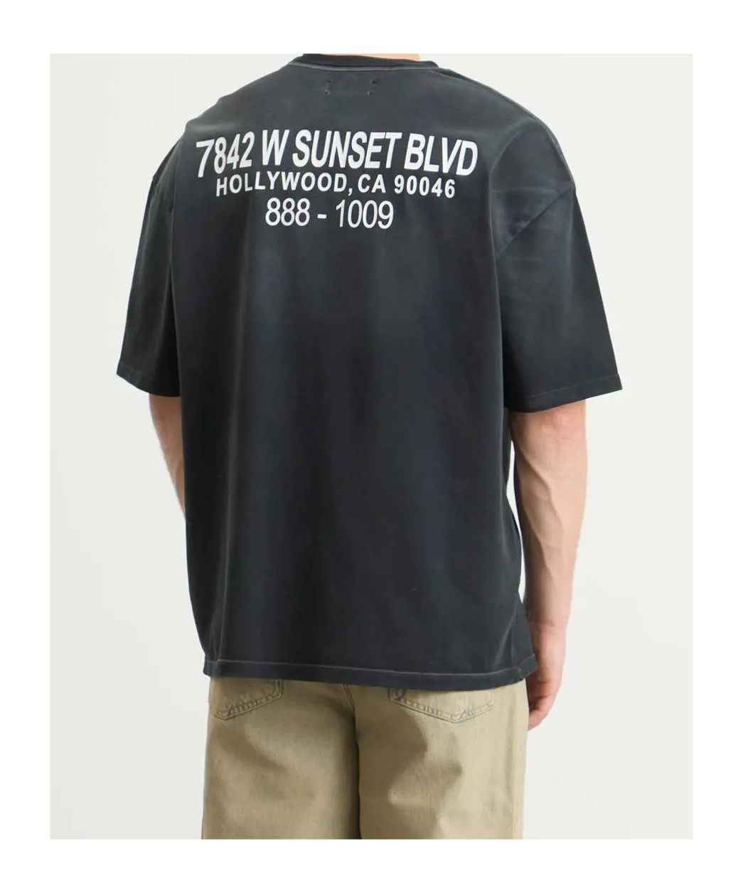Amiri Graphic Cartoon Print Short Sleeve T-shirt In Black