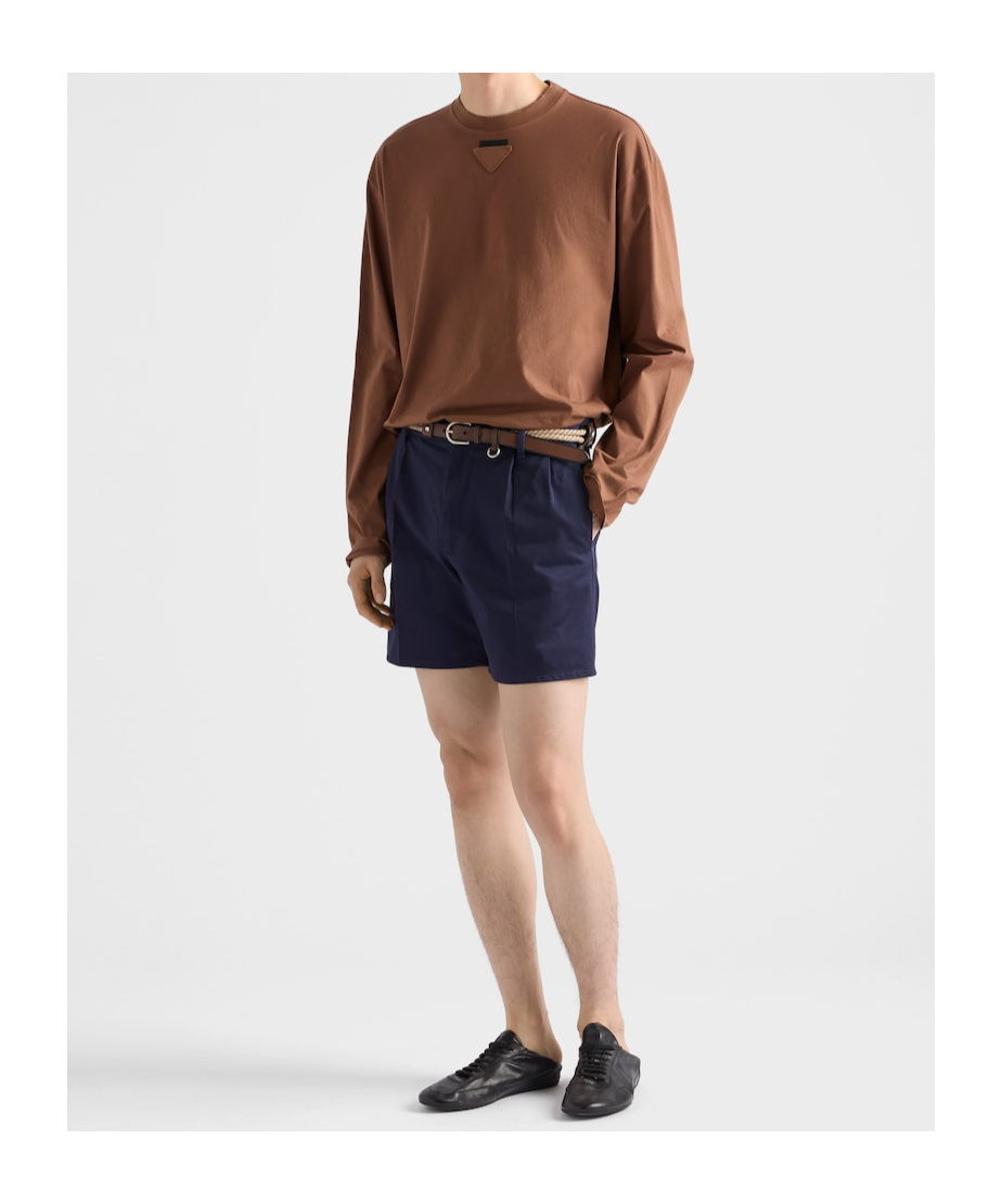 Prada Bermudas Aus Baumwolle