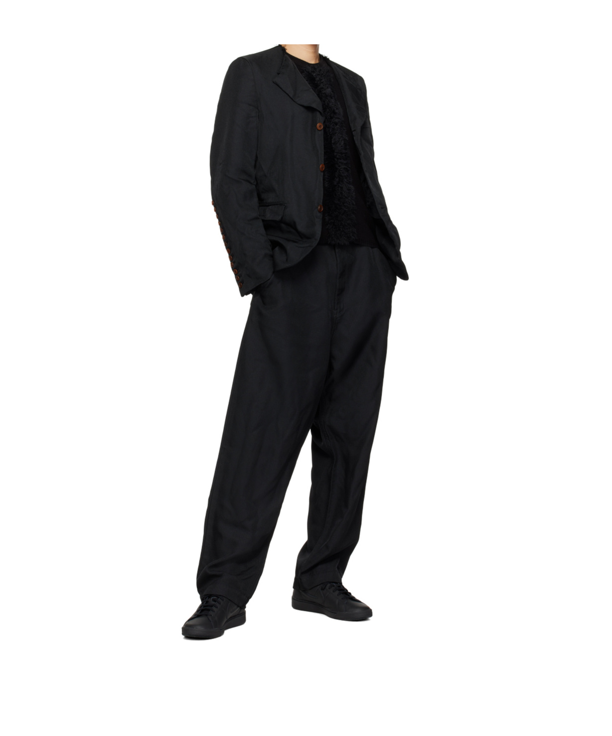 COMME DES GARÇONS BELT LOOPS SLACKS