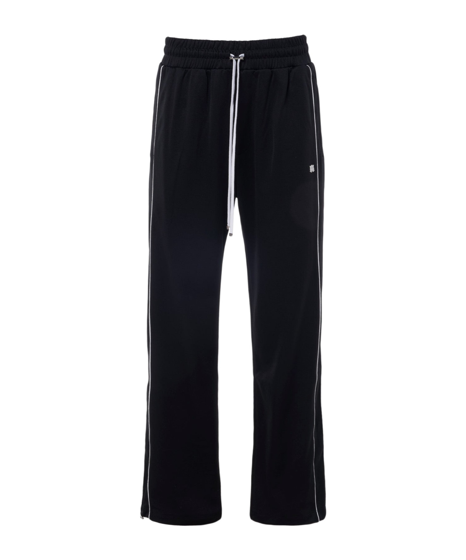 Amiri Contrast-trim Drawstring Track Pants In Black
