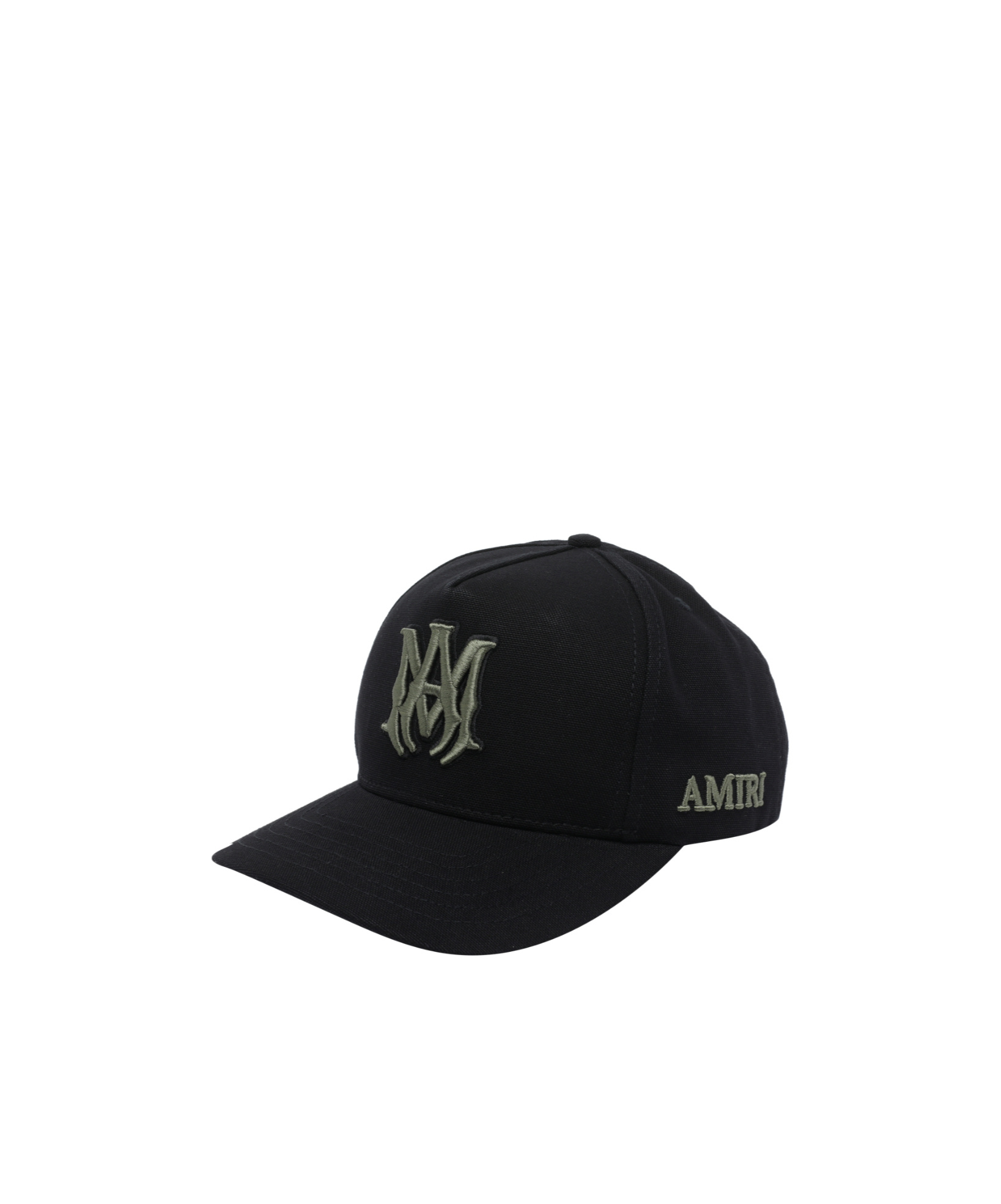 Amiri Logo-embroidered Baseball Cap In Black