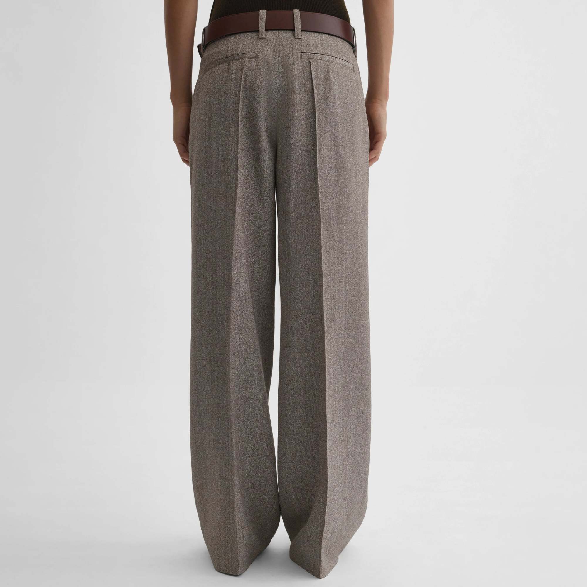 PHOEBE PHILO BELT LOOPS SLACKS