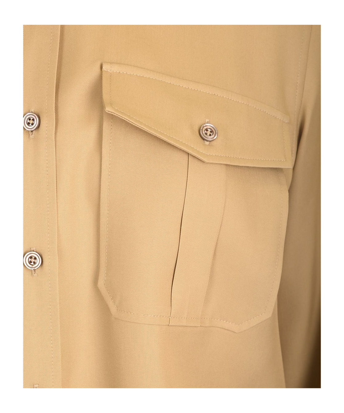 Tom Ford Long-sleeve Shirt In Nude