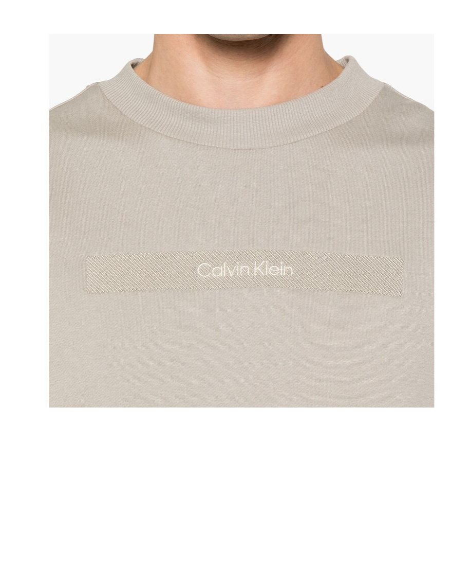 Shop Calvin Klein Long-sleeved Sweater In Nude