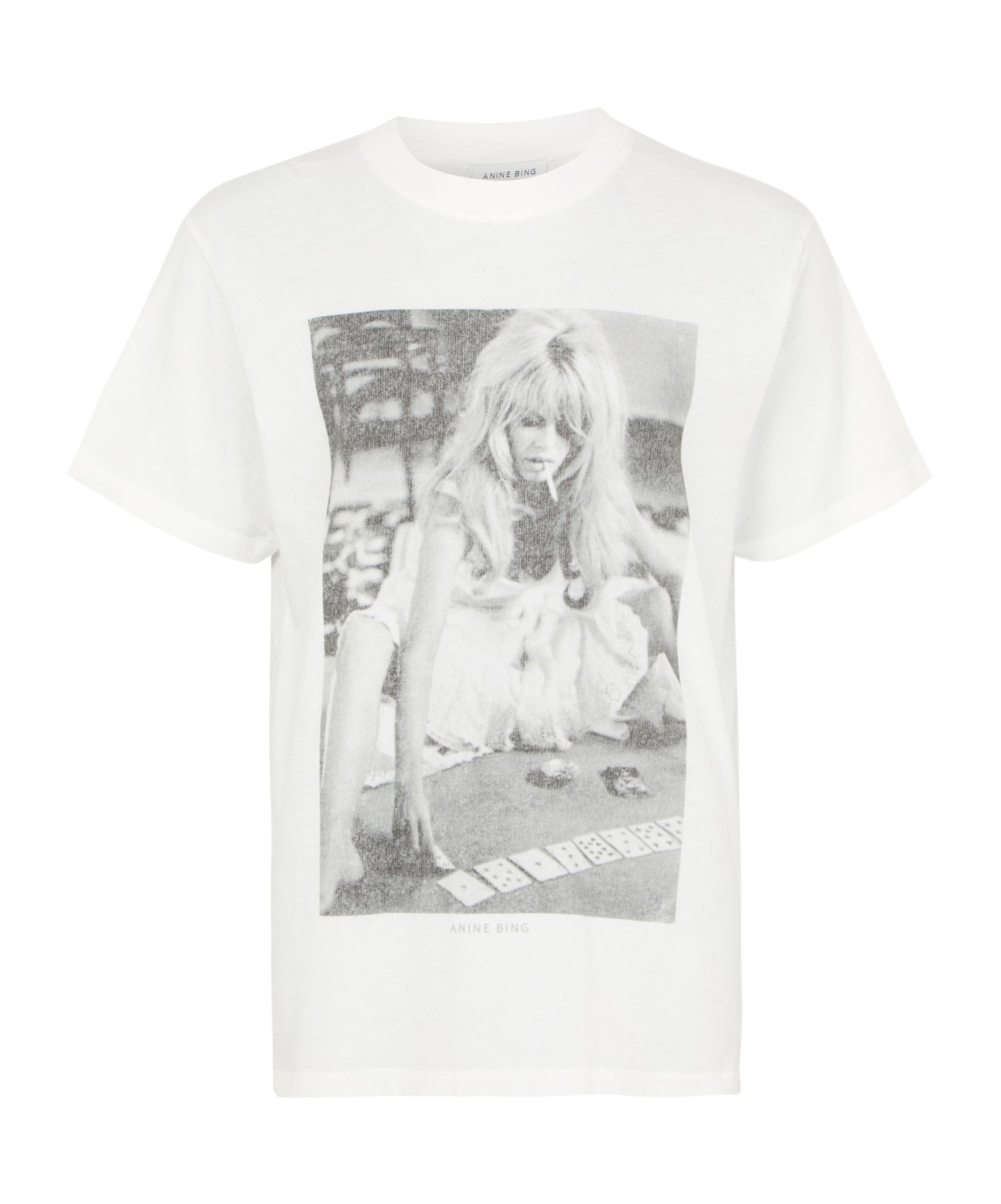 ANINE BING SHORT-SLEEVED T-SHIRT