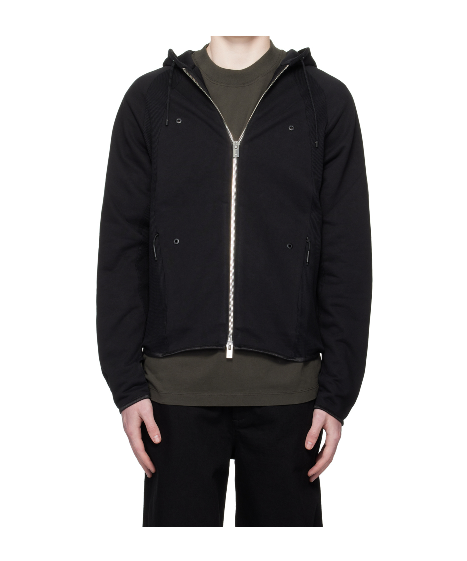 Heliot Emil Lux Hoodie In Black