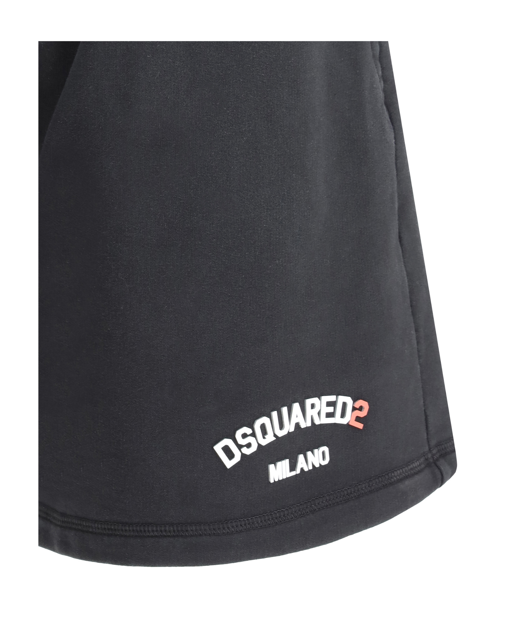 Dsquared2 Elastic Waist Shorts In Black