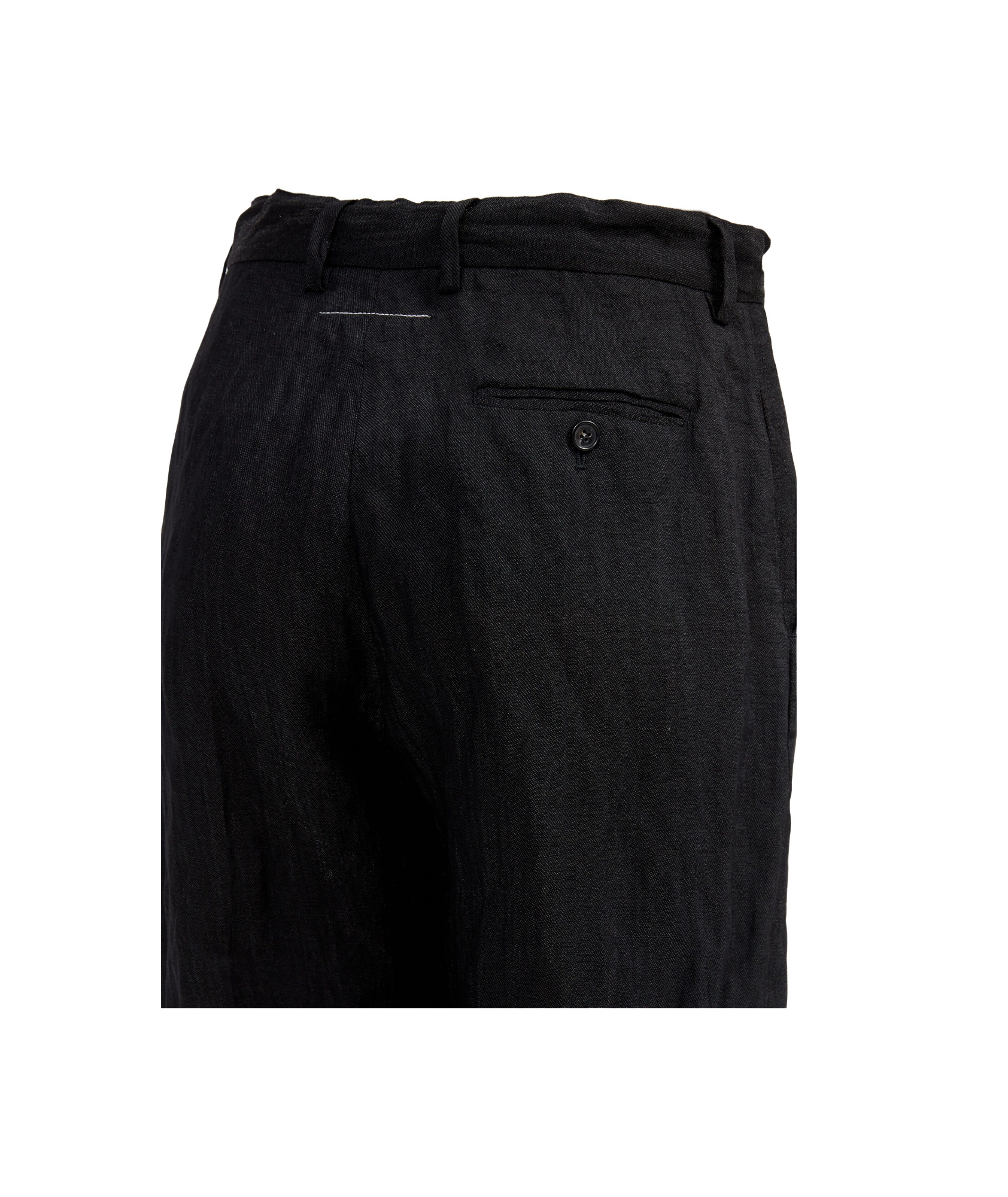 MM6 MAISON MARGIELA SINGLE-STITCH LOGO FLARED TROUSERS