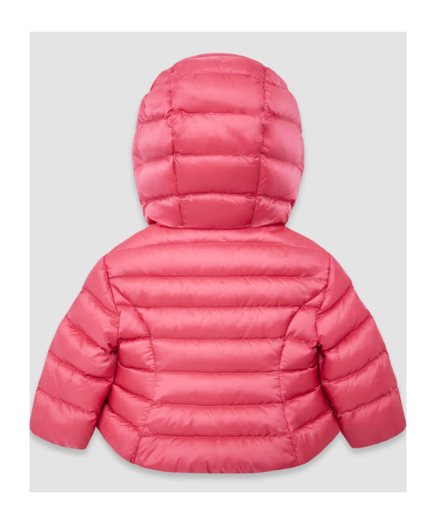 Moncler Ige Hooded Down Jacket In Red