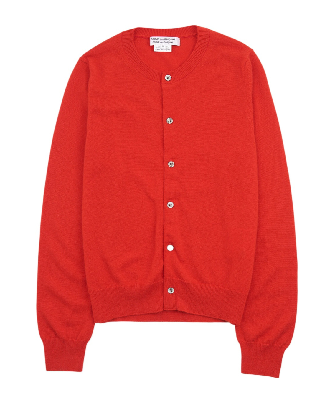 COMME DES GARÇONS LONG-SLEEVED CARDIGAN 