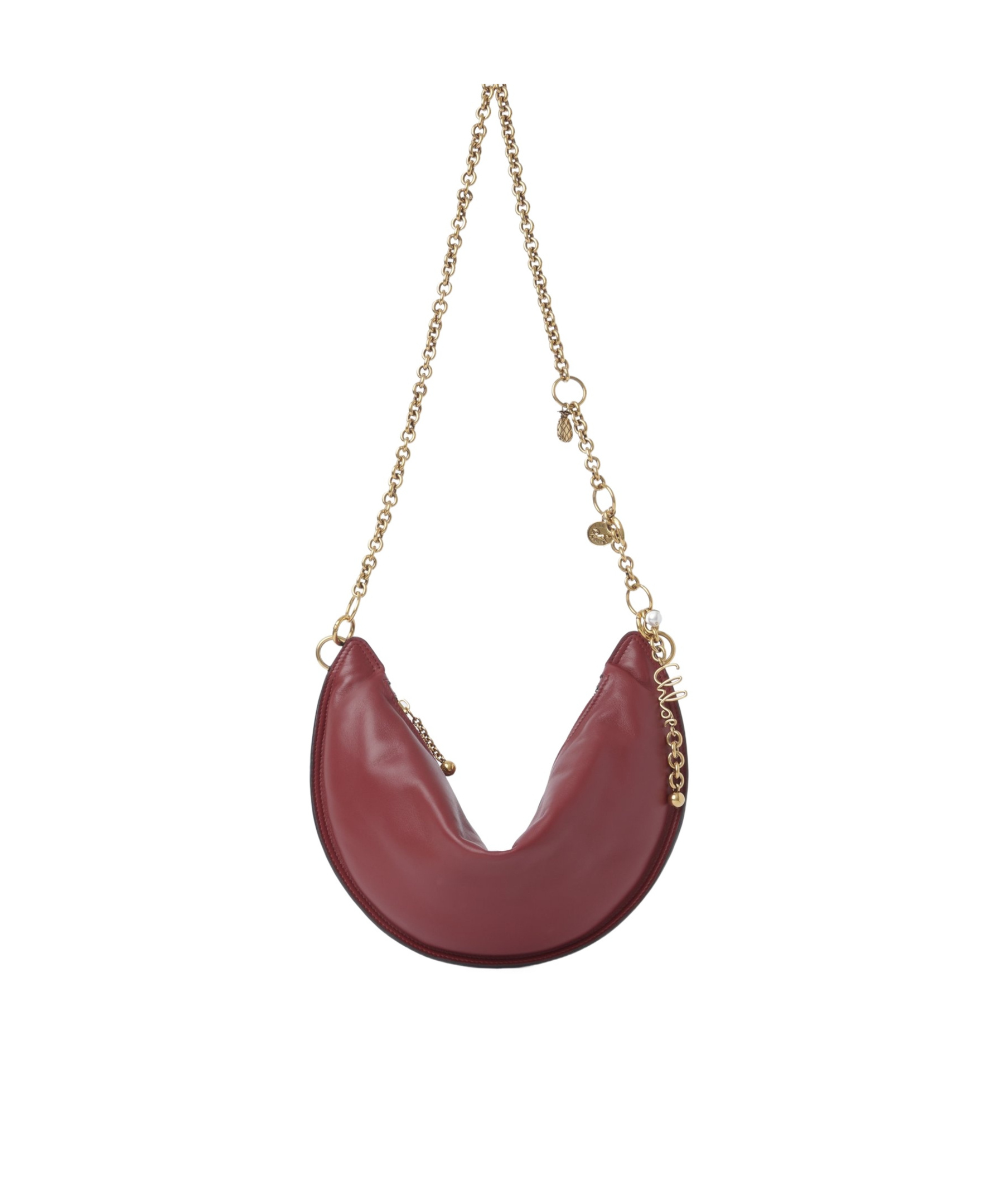 Chloé Icons Shoulder Bag In Red