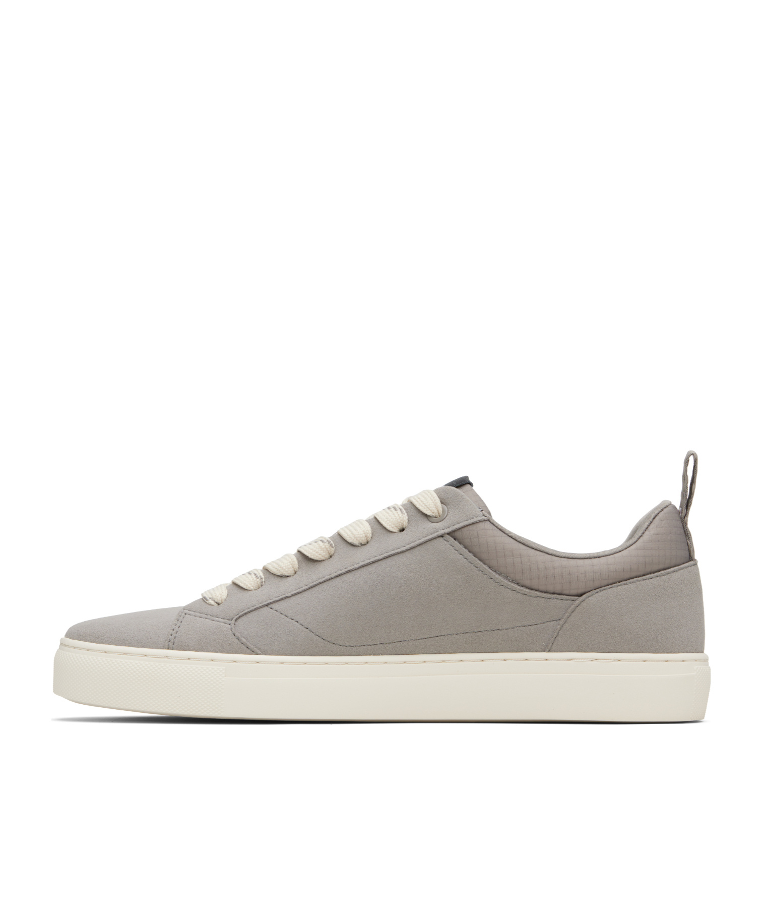 Hugo Boss Round Toe Low-top Sneakers In Gray