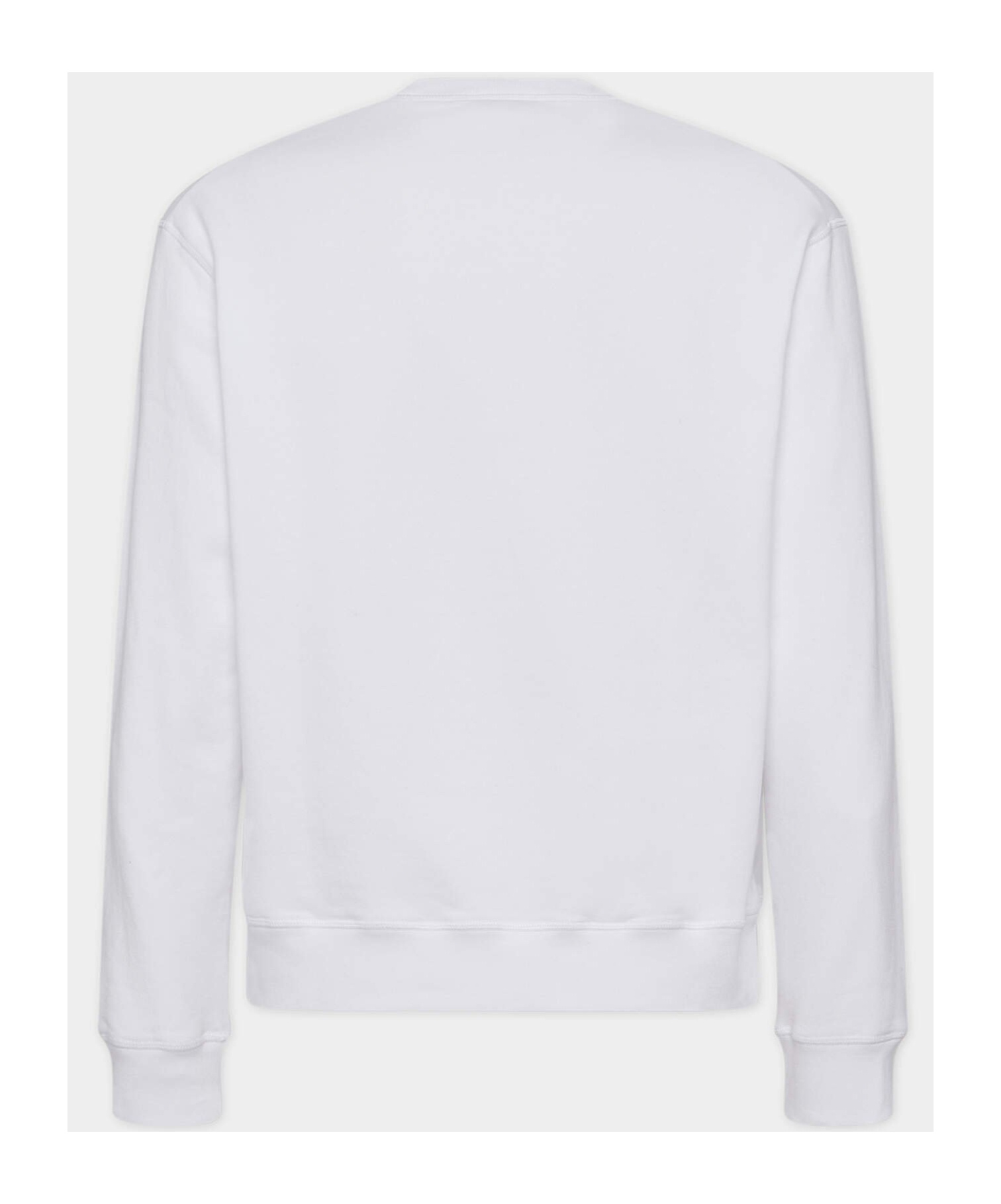 Dsquared2 Logo-print Cotton Sweatshirt In White