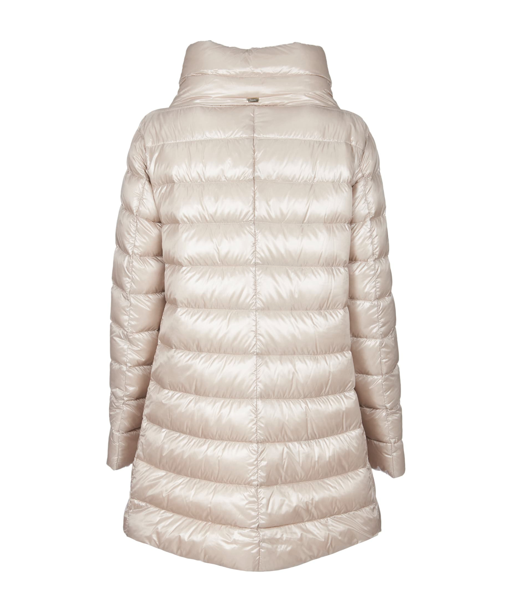 Herno Amelia Quilted Nylon Down Jacket In Nude
