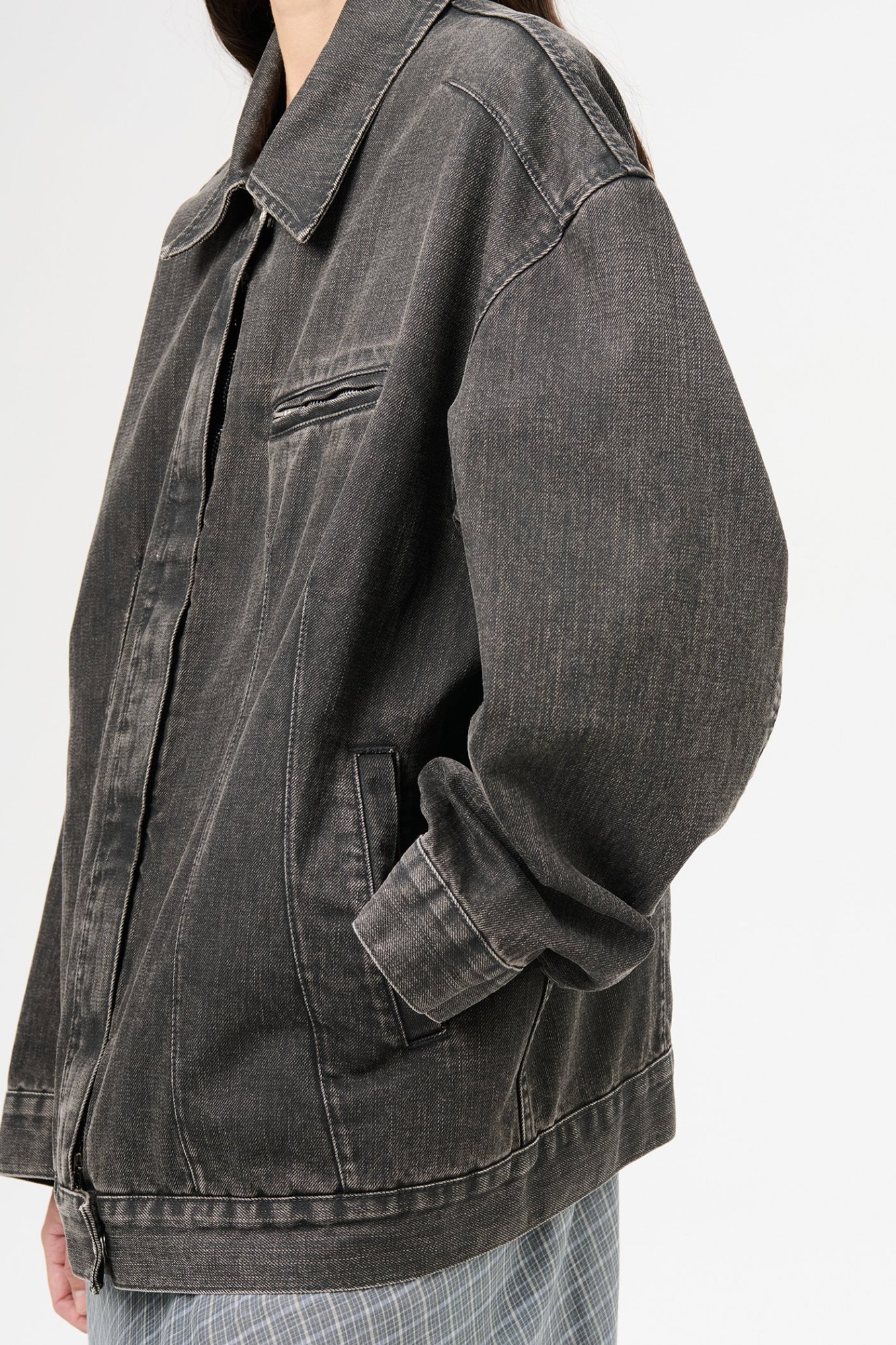 Our Legacy Draft Panelled Denim Jacket