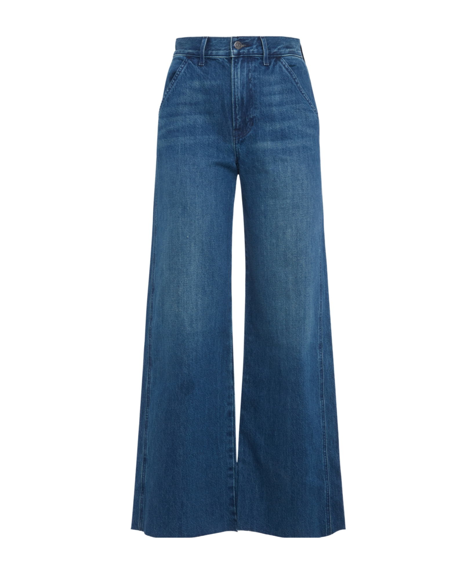 Veronica Beard Flared Denim Trousers