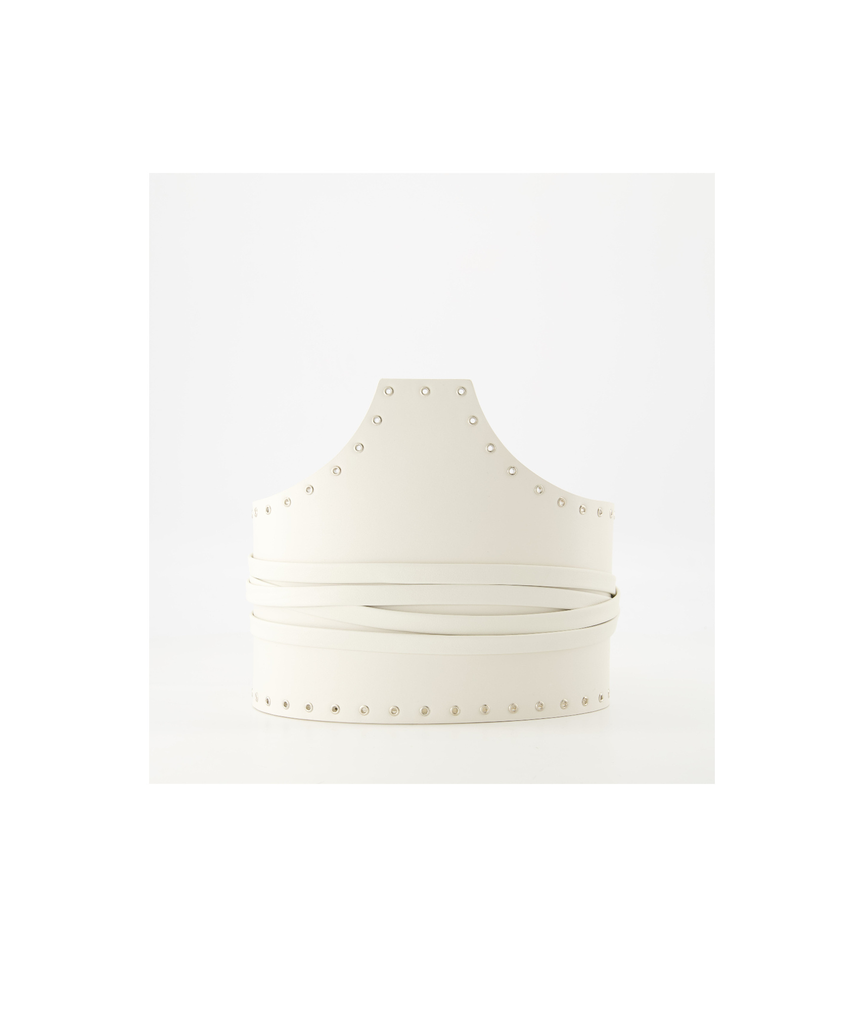 Iro Strap Waist In White