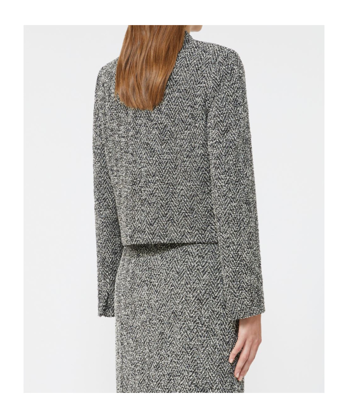 Max Mara Donald Cotton And Wool-blend Jacket In Gray