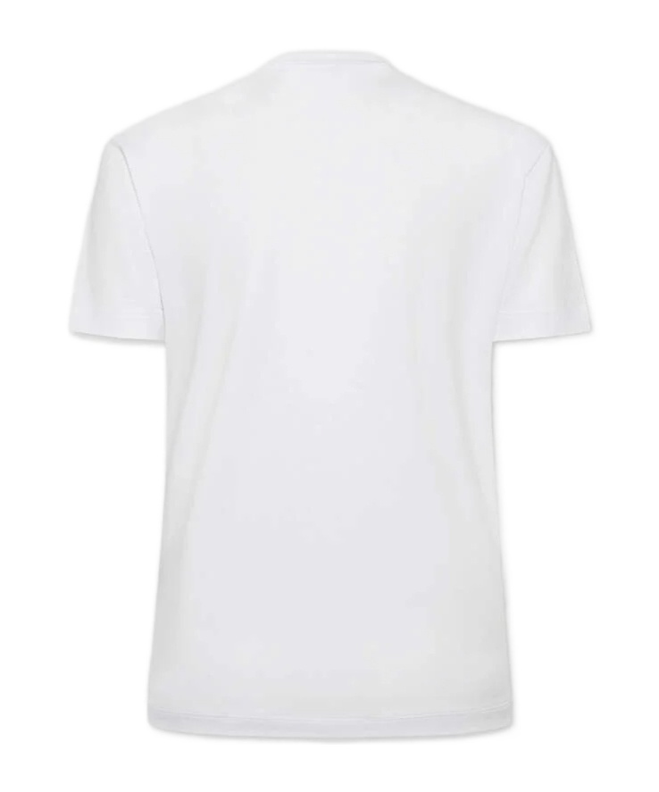 Dsquared2 Just Right Fit Rhinestone T-shirt In White