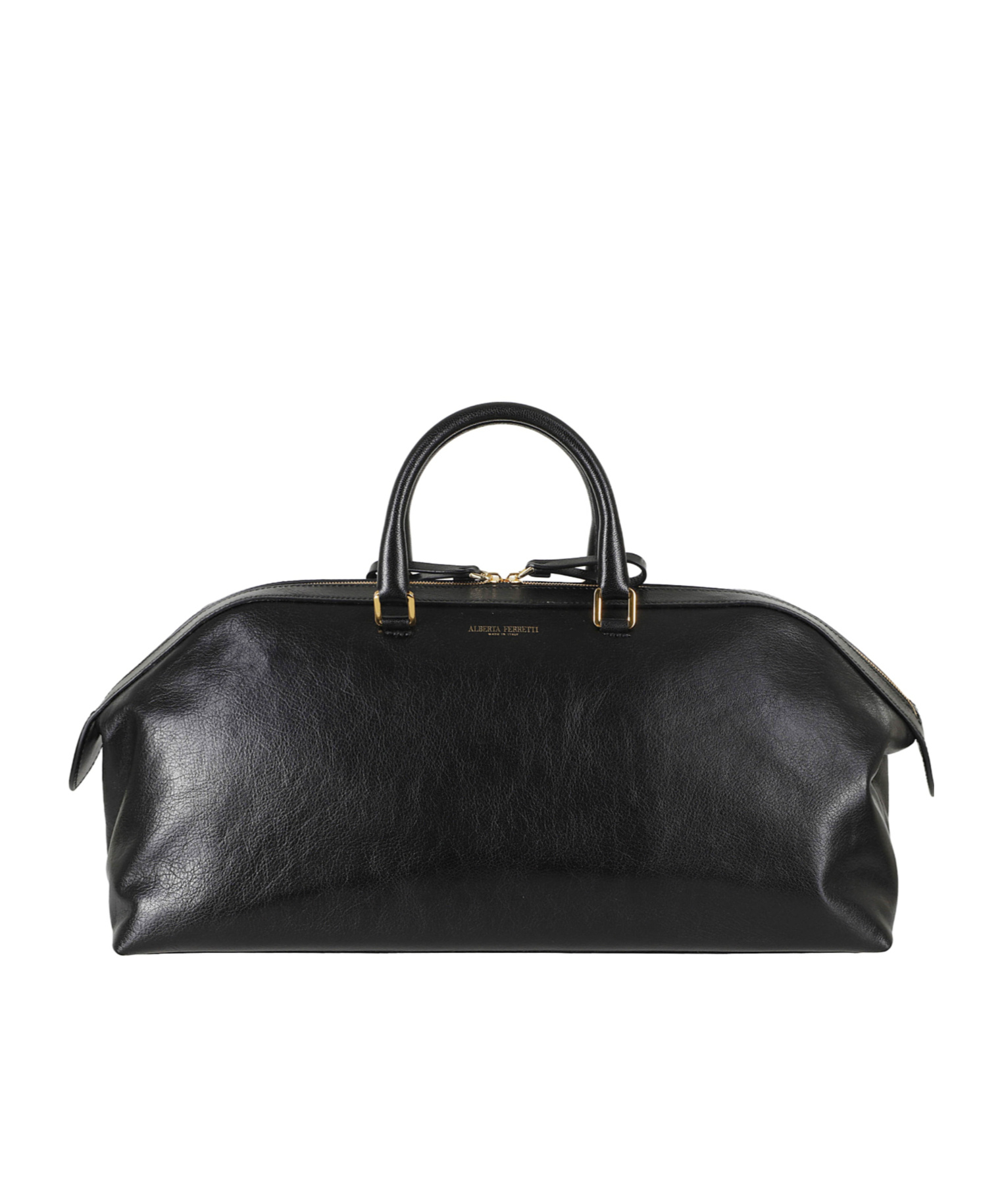 Alberta Ferretti Dual-handle Shoulder Bag In Black