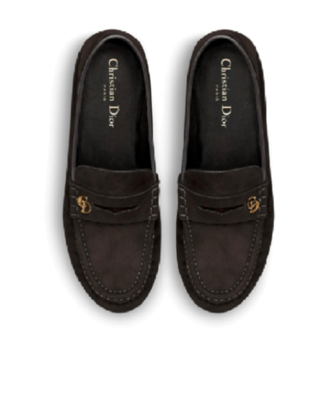 Dior Time Loafer In Brown