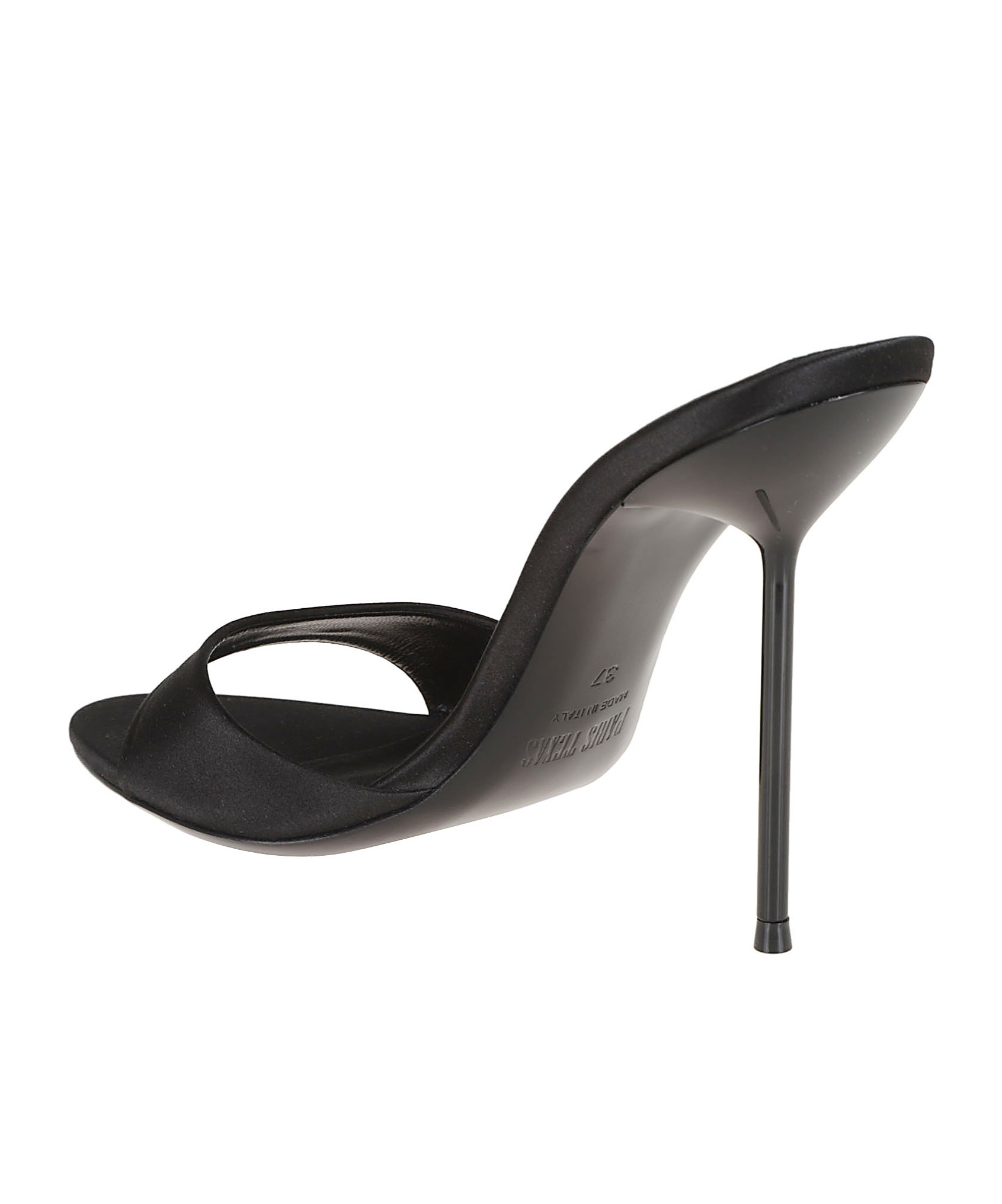 Paris Texas Lidia High Heel Almond Toe Mules In Multi