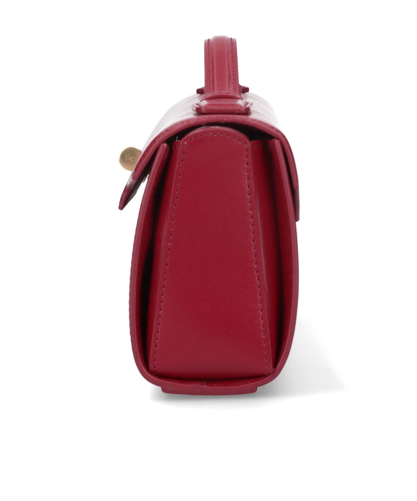 Anya Hindmarch Handle Structured Silhouette Shoulder Bag In Red