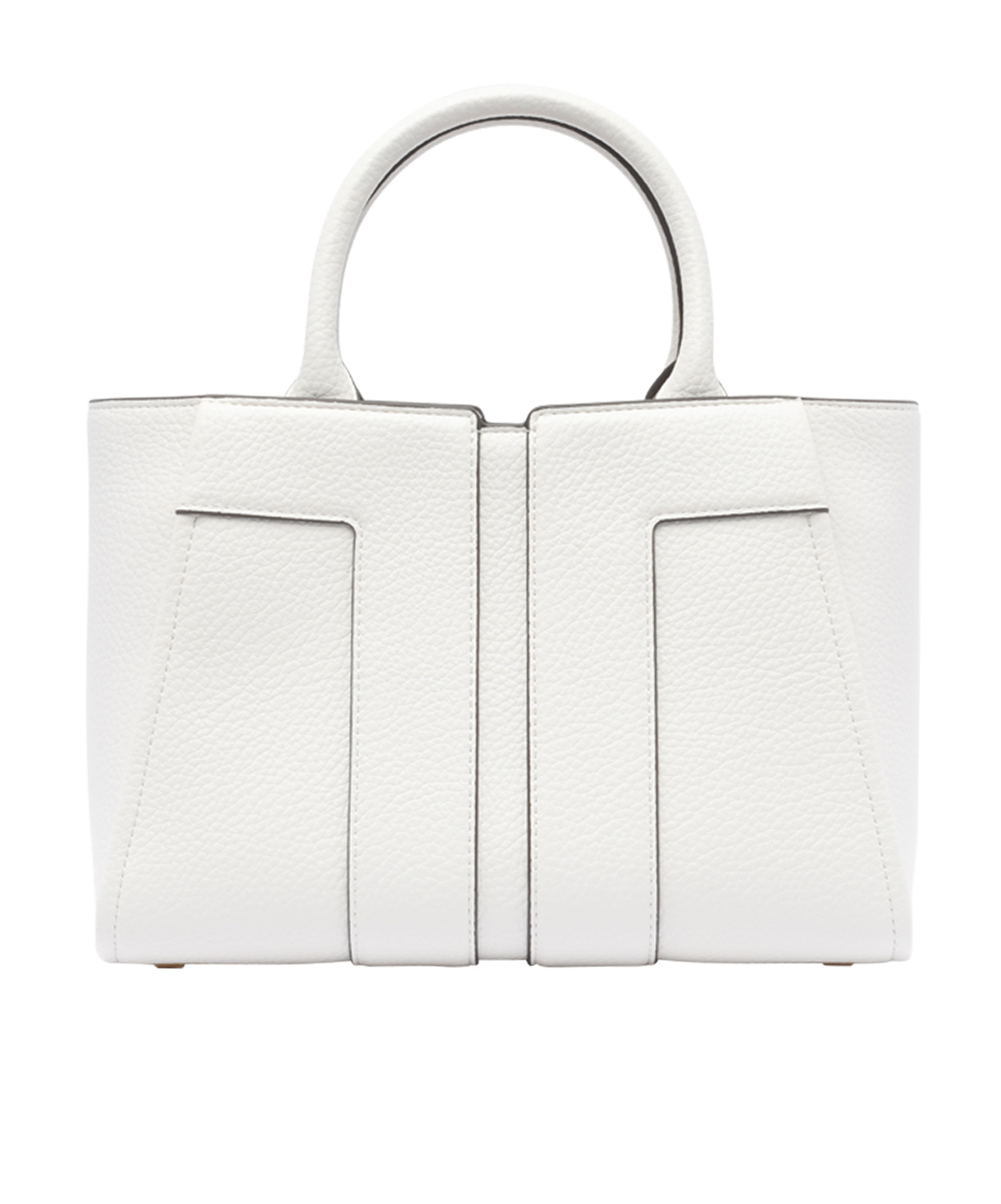 Shop Elisabetta Franchi Top Handle Tote Bag In White