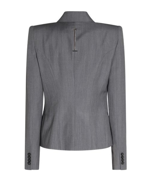 Alexander Mcqueen Coats & Jackets In Gray