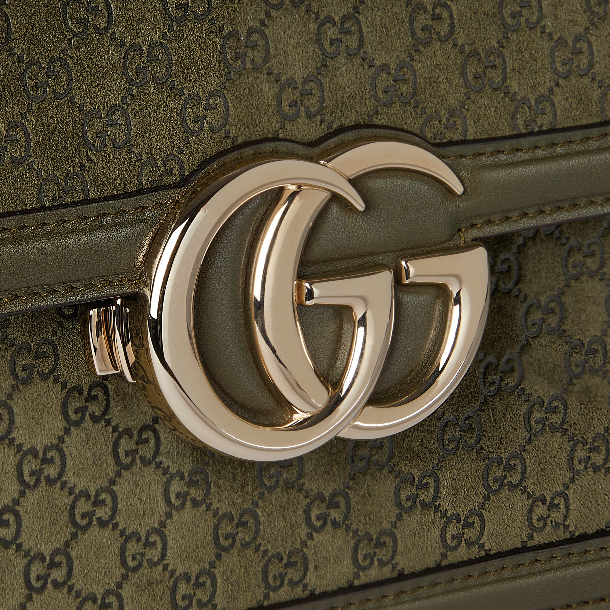Gucci Go Small Shoulder Bag In Green