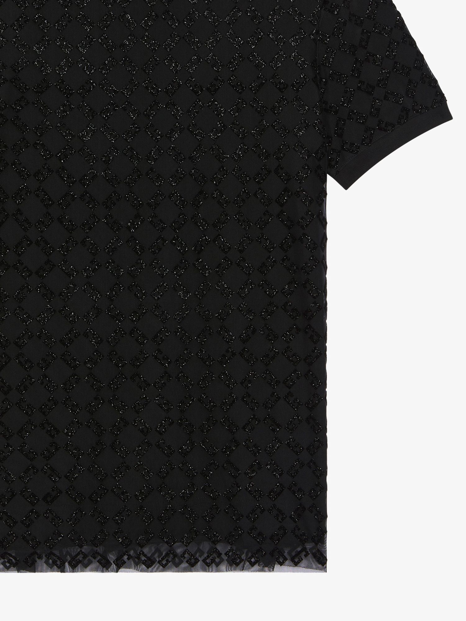 Givenchy T-shirt A Maniche Corte In Cotone. In Black