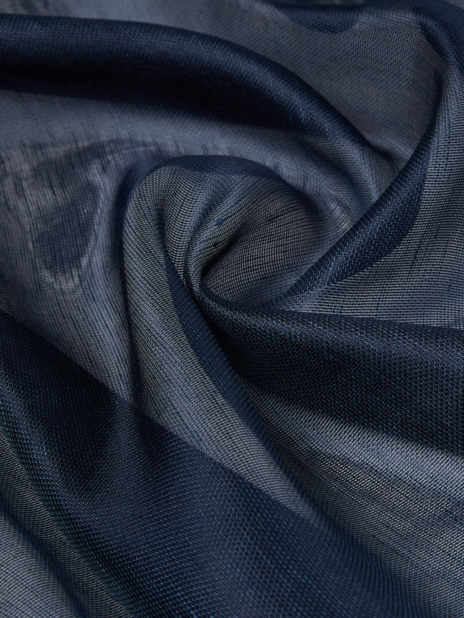 Max Mara Silk And Linen Stole In Black